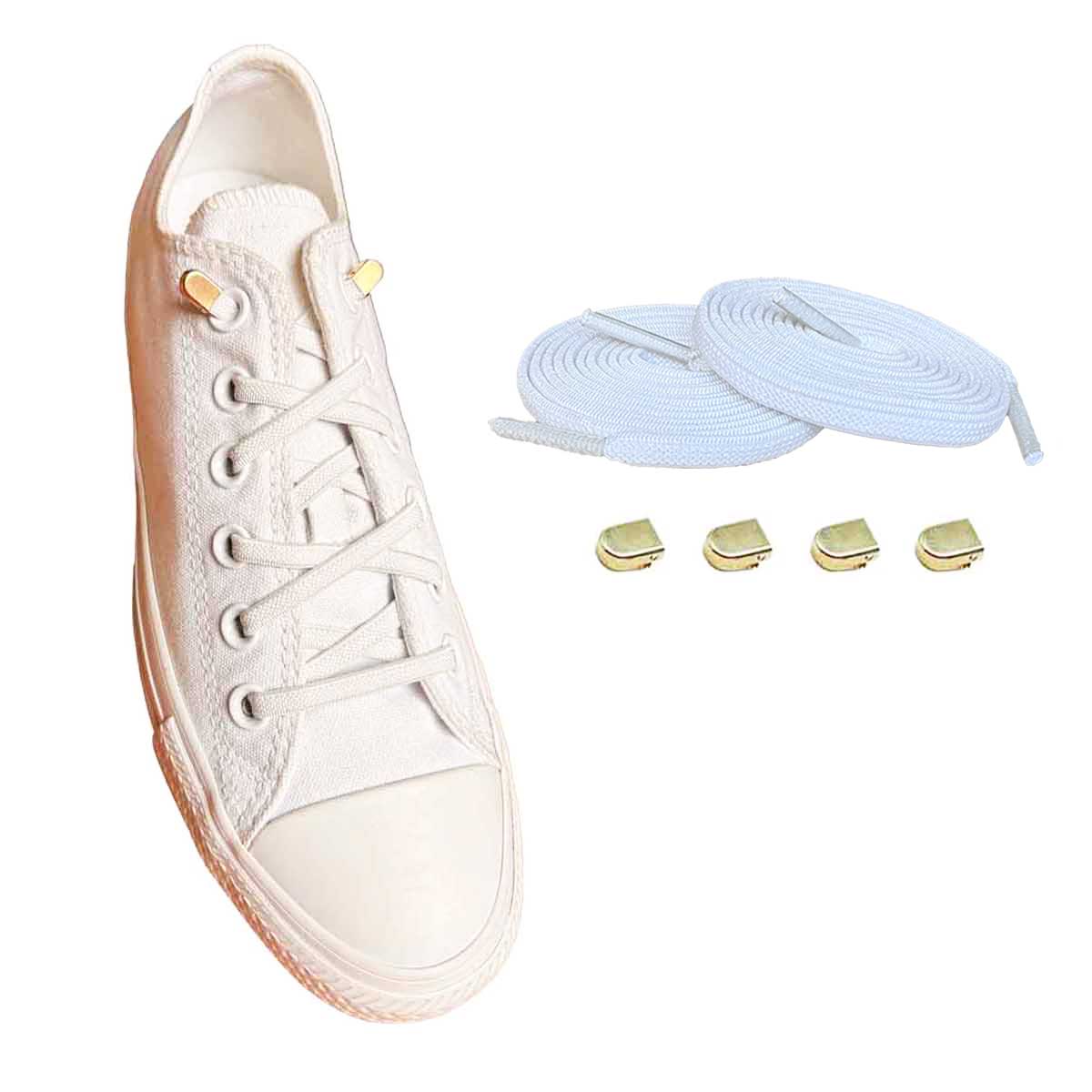 Lacets élastiques avec pinces