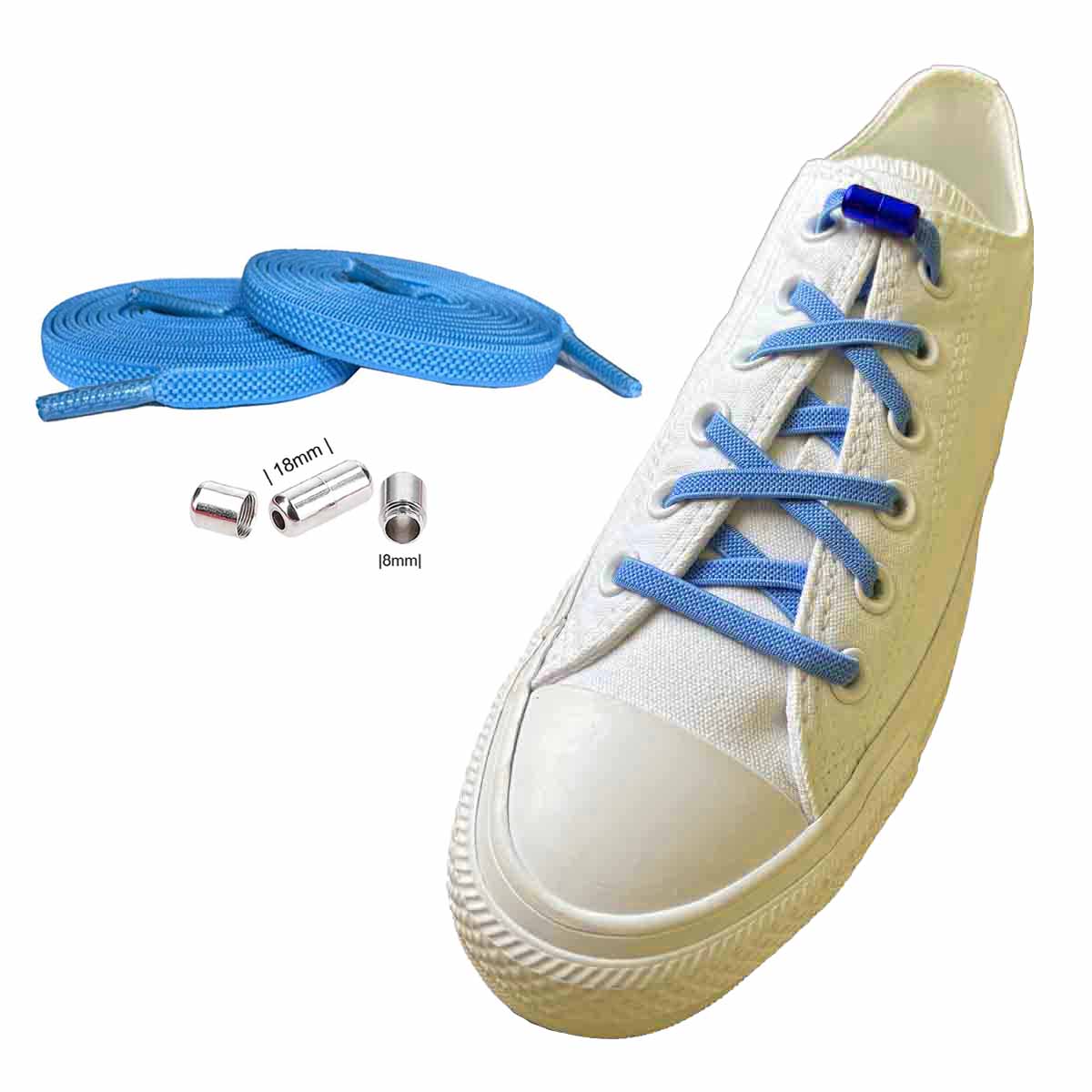 lacets-elastiques-bleu-clair-capsules-argent-chaussures