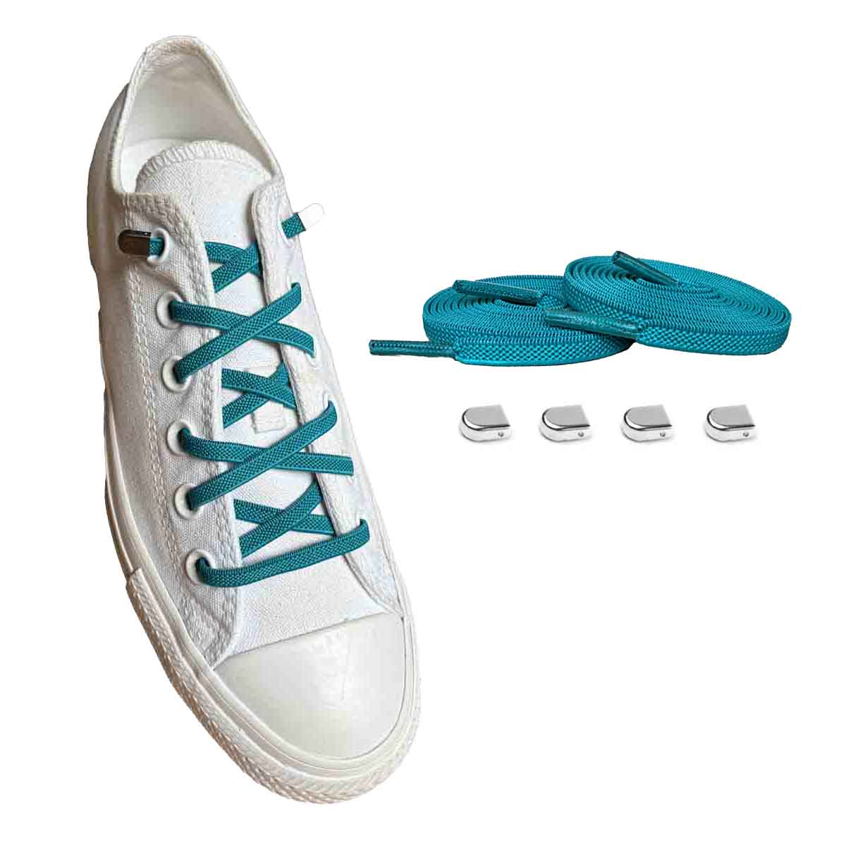 Lacets élastiques avec pinces