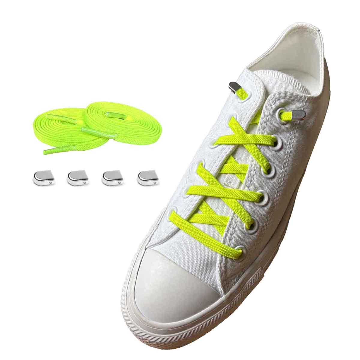 Lacets élastiques avec pinces