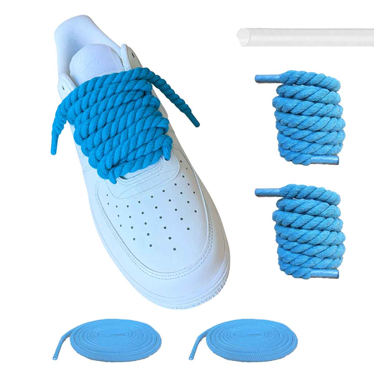 lacets-epais-corde-bleu-azur