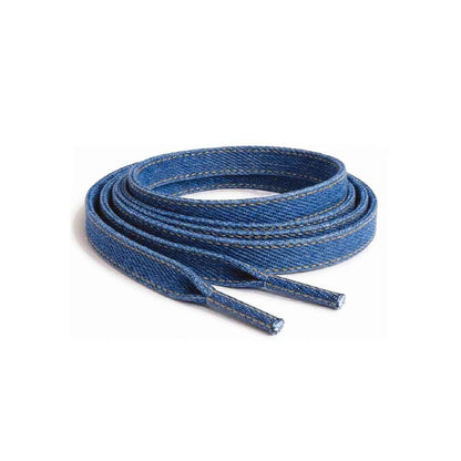 Bleu foncé – lacets jean fonce