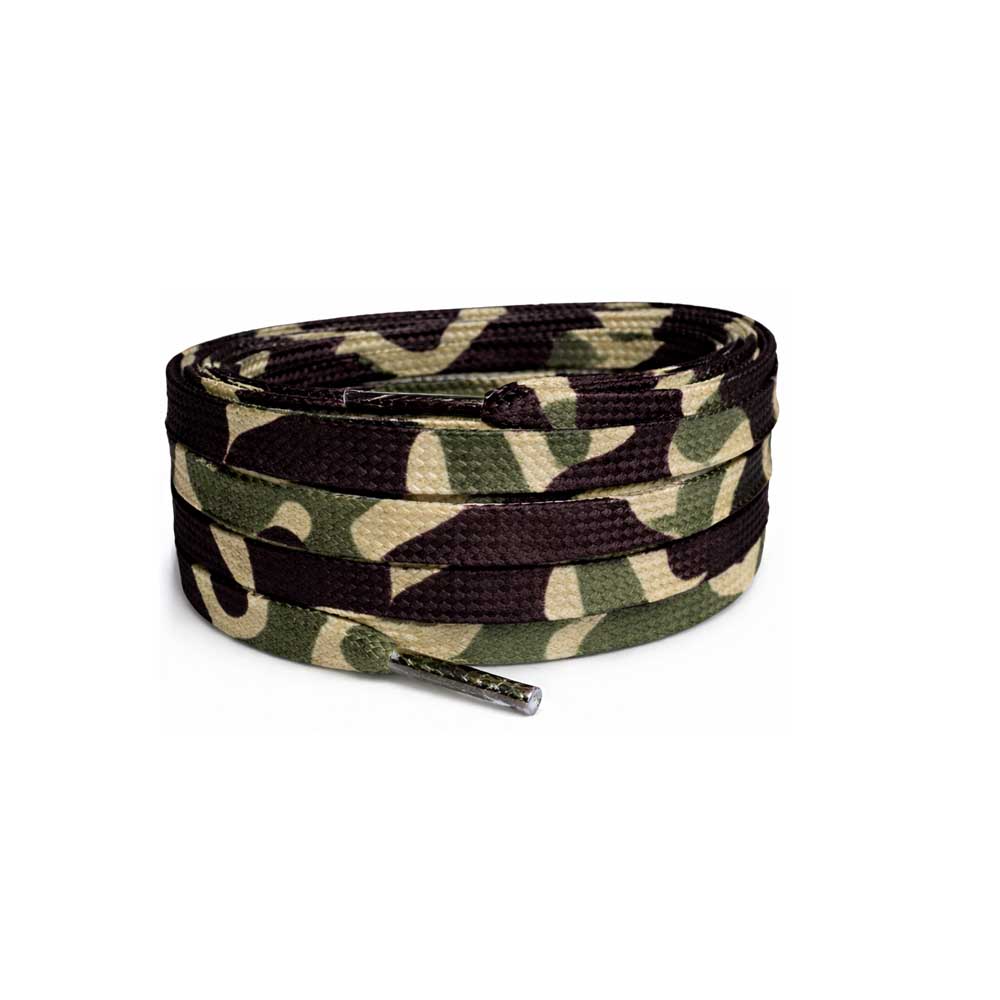 Lacets camouflage