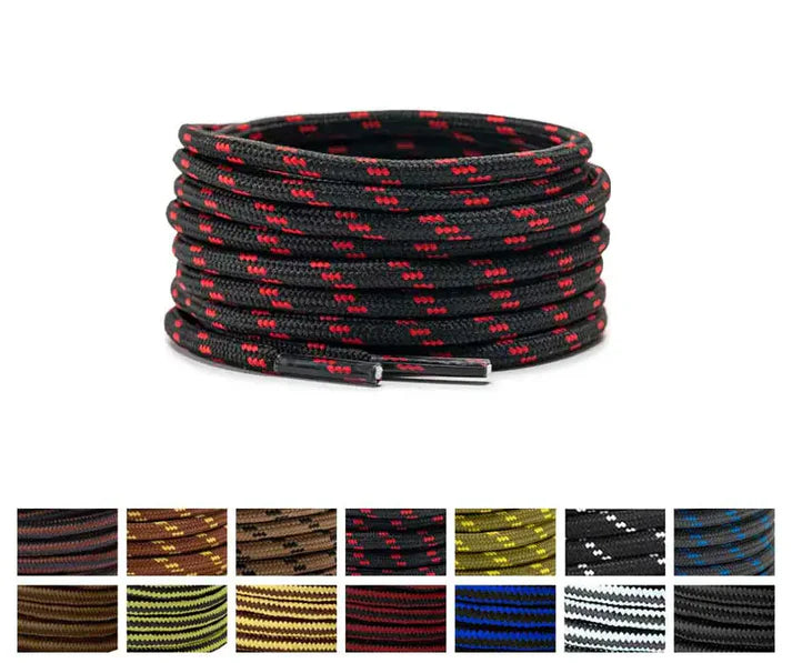 Lacets-de-randonnee-noir-rouge