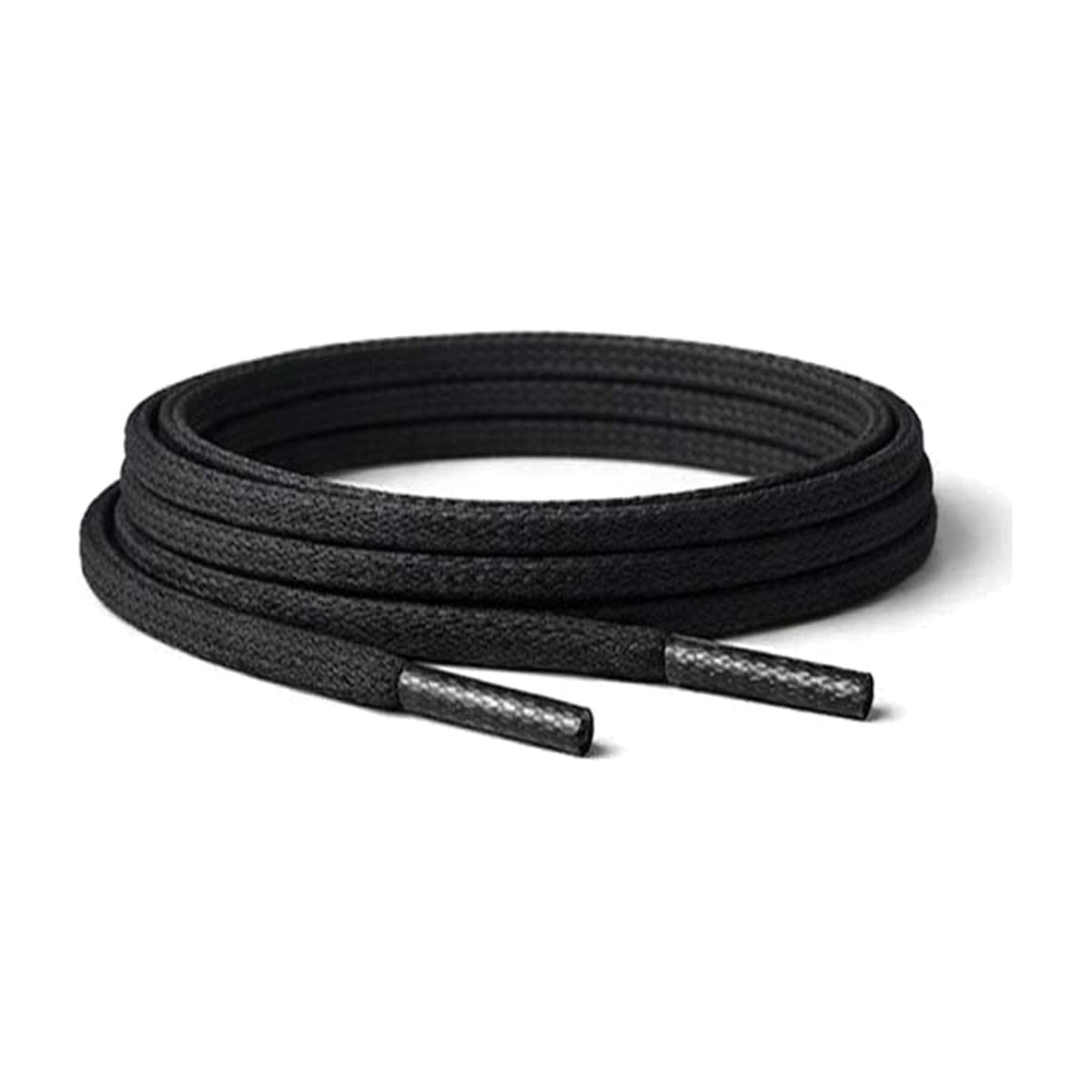 Noir / Plat – cires lacets plat noir 01 image principale