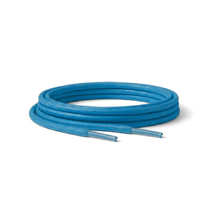 Bleu / Rond – cires lacets rond bleu