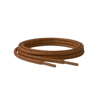 Marron / Rond – cires lacets rond marron