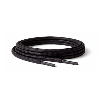 Noir / Rond – cires lacets rond noir