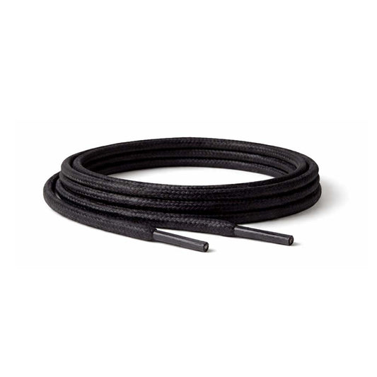Noir / Rond – cires lacets rond noir