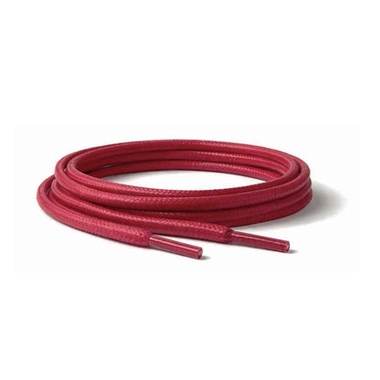 Rouge / Rond – cires lacets rond rouge