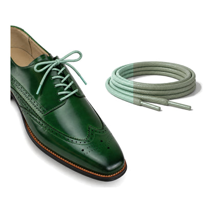 Vert olive / Rond – cires lacets rond vert olive 03 chaussure vert