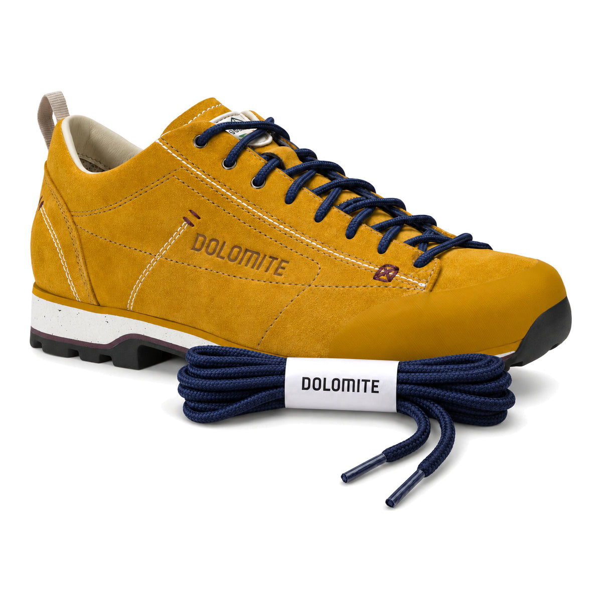 Bleu marine – dolomite lacets bleu marine 02 chaussure jaune
