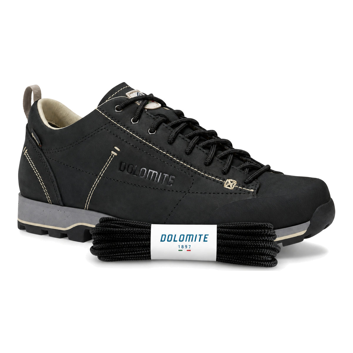 Noir – dolomite lacets noir 02 chaussure noir