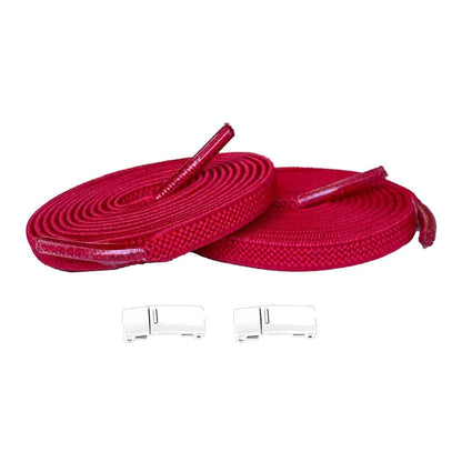 Rouge / Blanc – elastiques lacets aimants rouge blanc 01 image principale