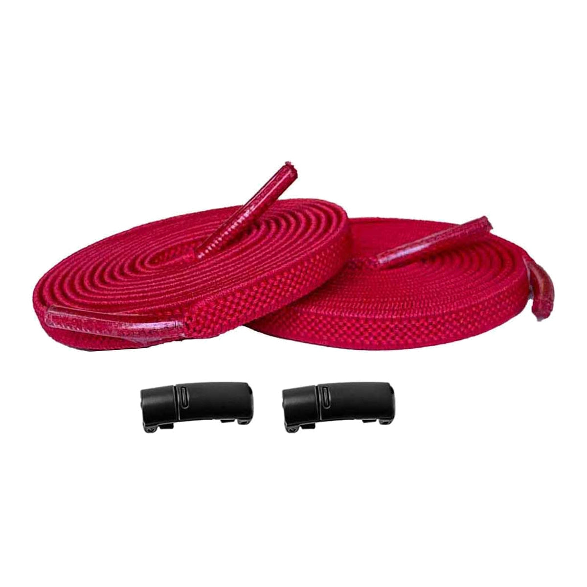 Rouge / Noir – elastiques lacets aimants rouge noir 01 image principale
