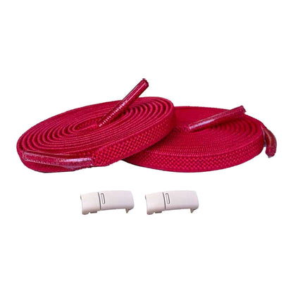 Rouge / Rose – elastiques lacets aimants rouge rose 01 image principale