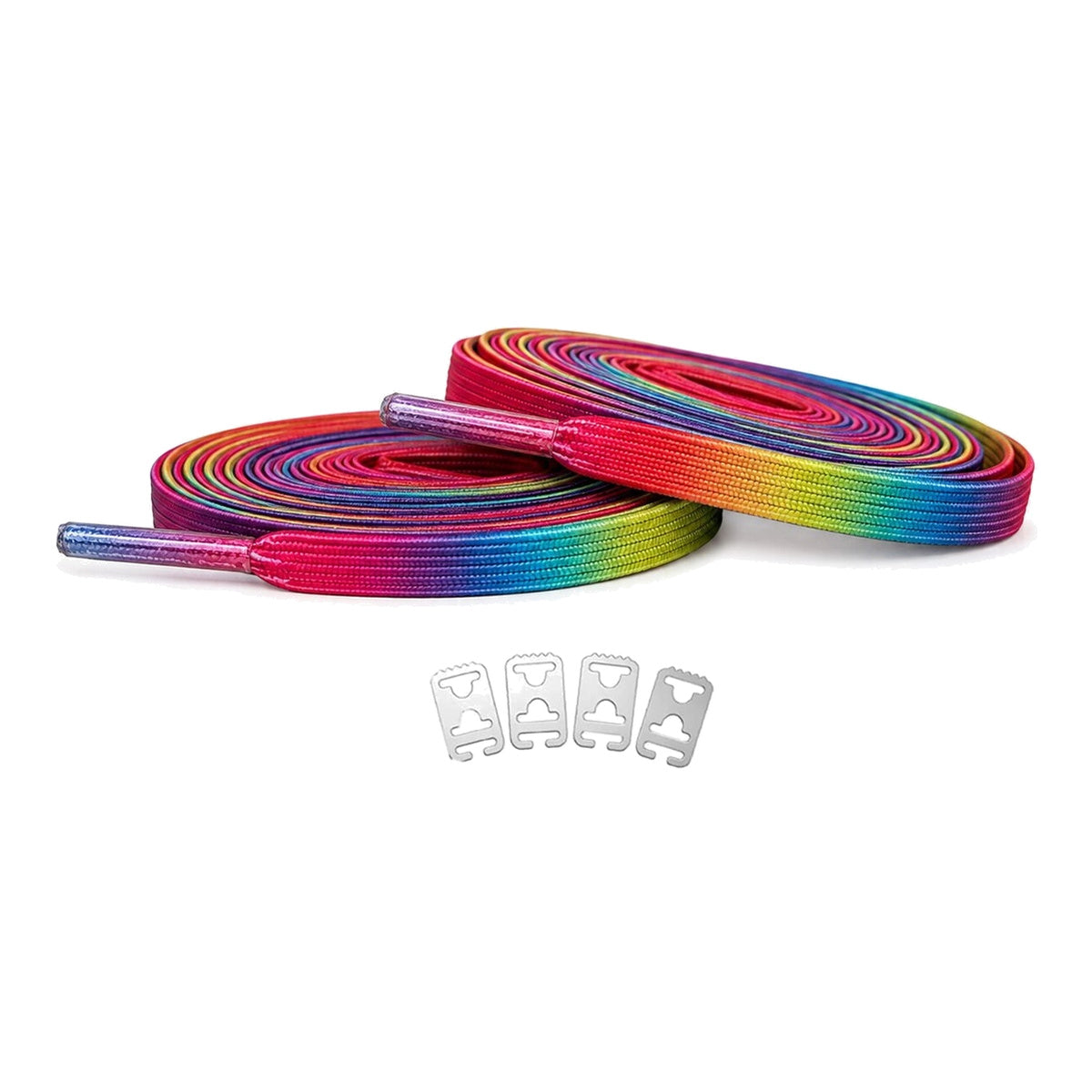 Arc-en-ciel acres élastiques – elastiques lacets ancre arc en ciel 01 image principale