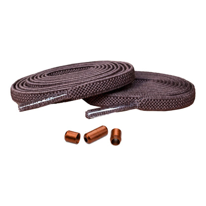 Marron – elastiques lacets fermeture rotative marron 1