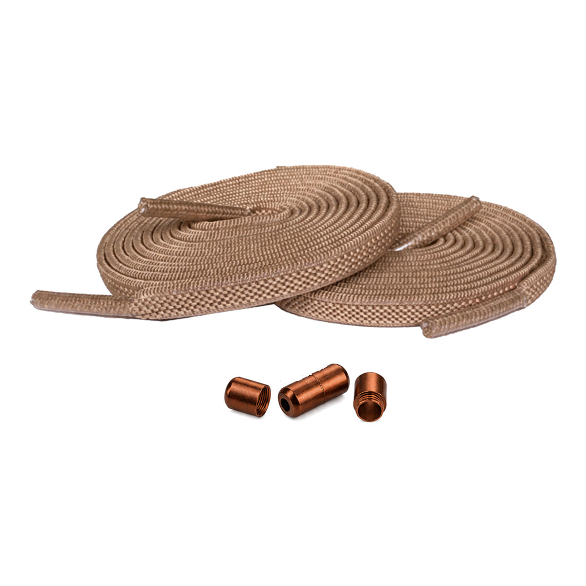Marron clair – elastiques lacets fermeture rotative marron clair 1
