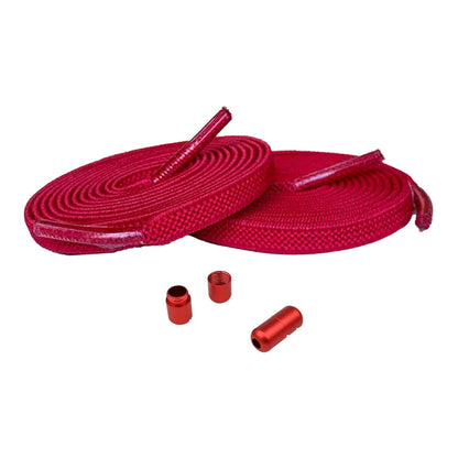 Rouge – elastiques lacets fermeture rotative rouge 01
