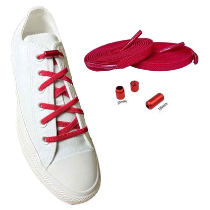 Rouge – elastiques lacets fermeture rotative rouge 02