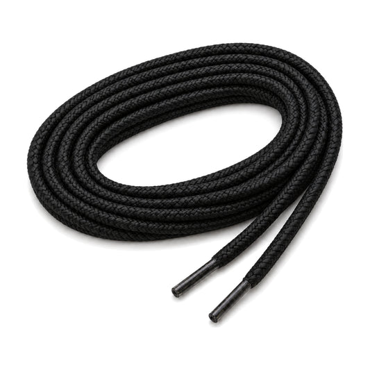 Noir / Rond / 125 cm, 135 cm, 175 cm, 185 cm – HAIX Lacet rond Black Eagle (HAIX 905044)