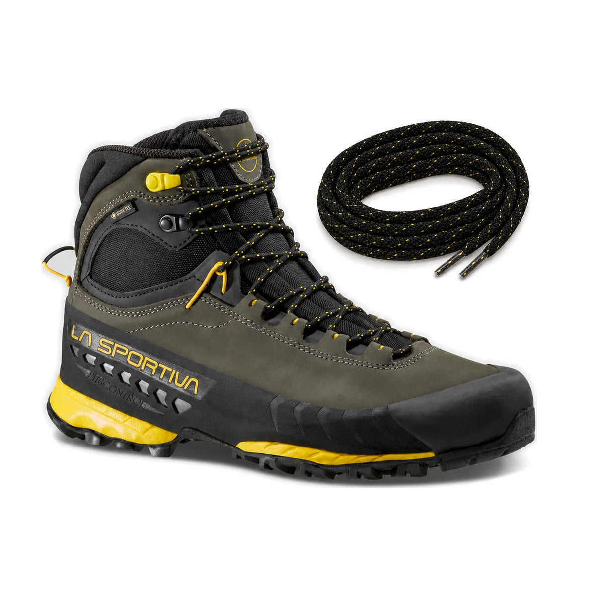 Noir jaune / 147 cm – la sportiva approach laces noir jaune 147 cm 10 tx5 gtx