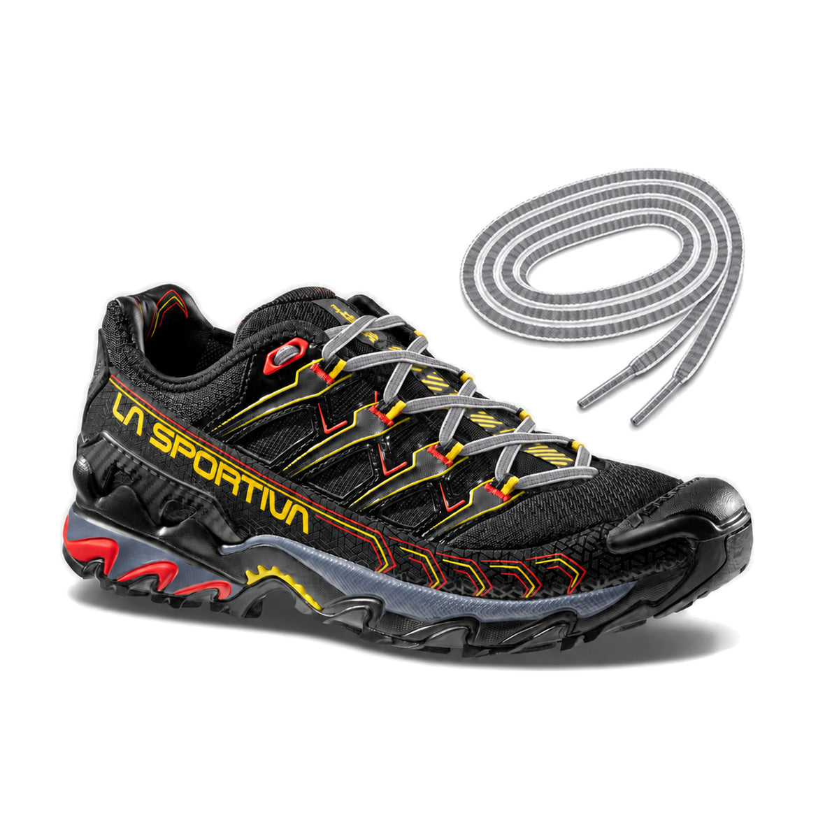 Gris / 132 cm – la sportiva mountain running laces gris clair 132 cm 08 ultra raptor ii
