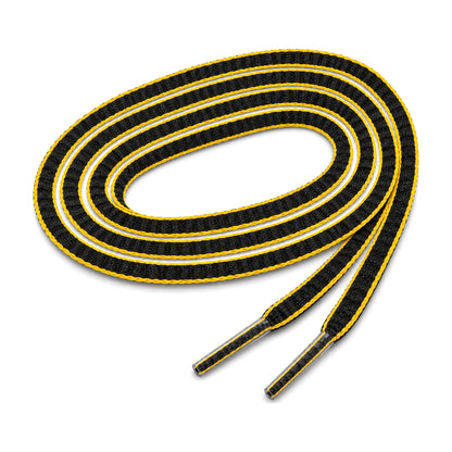 Noir jaune / 107 cm, 132 cm – la sportiva mountain running laces noir jaune 01 image principale