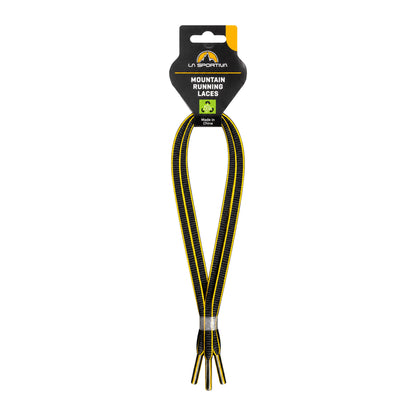 Noir jaune / 107 cm, 132 cm – la sportiva mountain running lacets noir jaune 107 cm 1