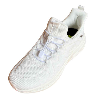 Blanc – lacets arret de cordon fermeture rapide blanc chaussures