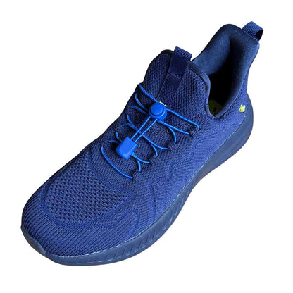 Bleu – lacets arret de cordon fermeture rapide bleu chaussures