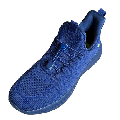 Bleu marine – lacets arret de cordon fermeture rapide bleu marine chaussures