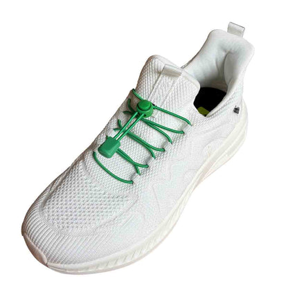 Vert – lacets arret de cordon fermeture rapide gris fonce chaussures