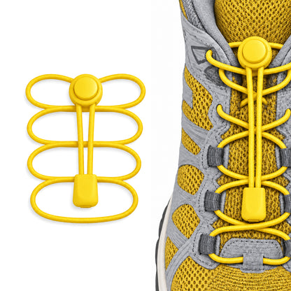 Jaune – lacets arret de cordon fermeture rapide jaune 01 image principale