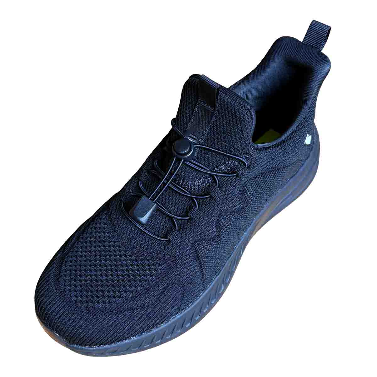 Noir – lacets arret de cordon fermeture rapide noir chaussures