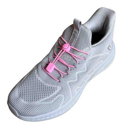 Rose – lacets arret de cordon fermeture rapide rose chaussures