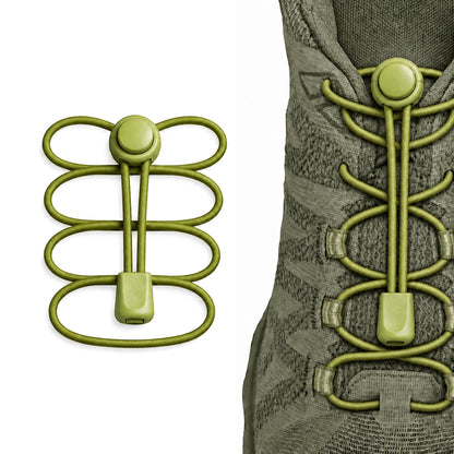 Vert olive – lacets arret de cordon fermeture rapide vert olive 01 image principale