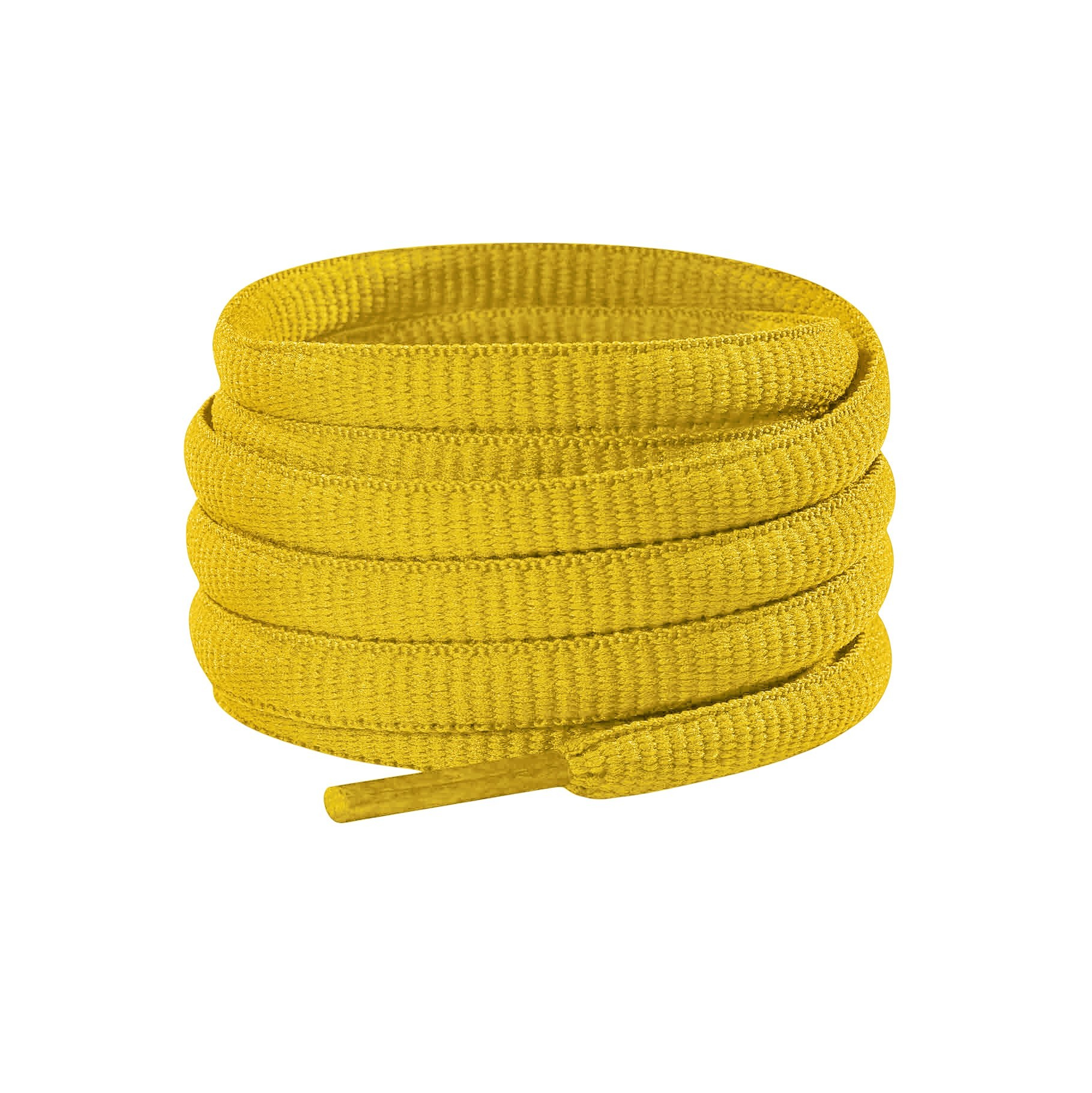 lacets-chaussures-course-jaune