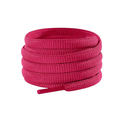 lacets-chaussures-course-rose-vif