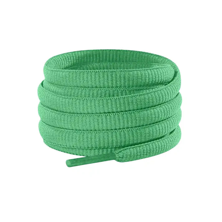 lacets-chaussures-course-vert-menthe