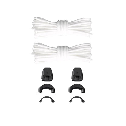 Blanc – lacets compatibles salomon blanc