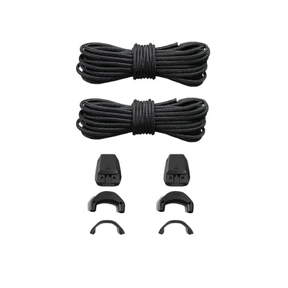 Noir – lacets compatibles salomon noir