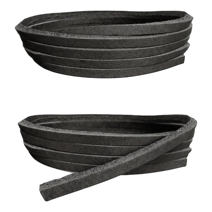 Noir / Standard – lacets cuir noir 01 image principale