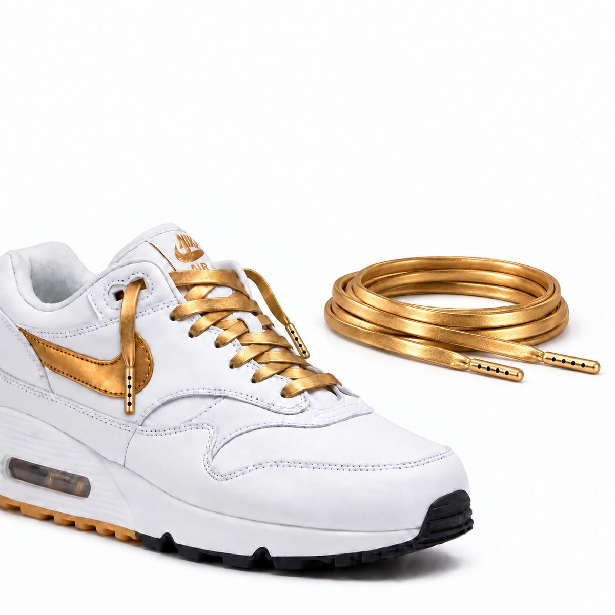 Or – lacets cuir plat or 06 chaussure nike air max