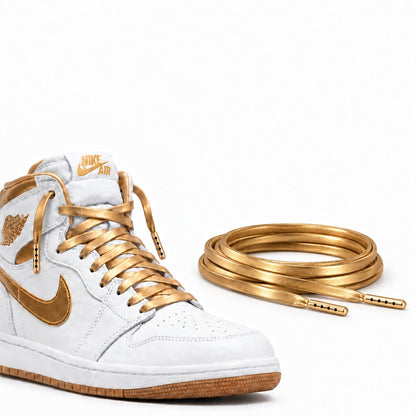 Or – lacets cuir plat or 07 chaussure nike jordan