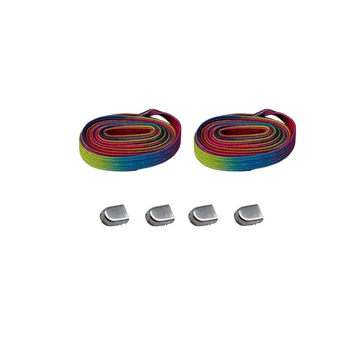 lacets-elastiques-arc-en-ciel-avec-clips-argent-mat
