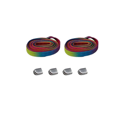 lacets-elastiques-arc-en-ciel-avec-clips-argent-mat