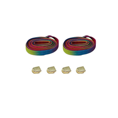 lacets-elastiques-arc-en-ciel-avec-clips-or