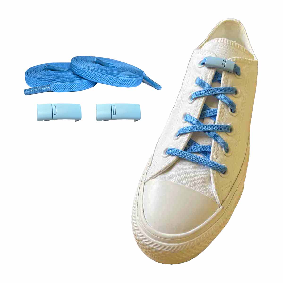 lacets-elastiques-bleu-clair-aimant-bleu-chaussures